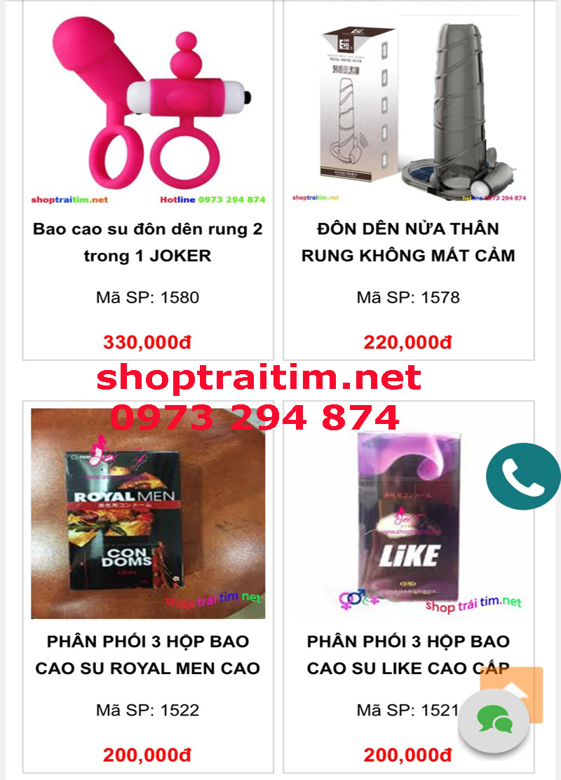 Đồ chơi tình dục Quận 9 -Dương vật giả
